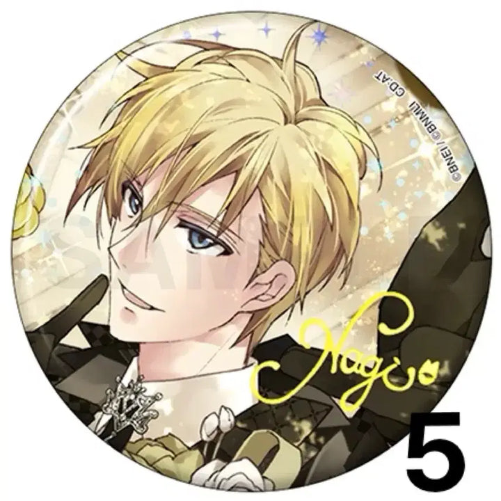 [BUNJANG] Idolish Seven 10th Anniversary Can Badge Nagi 5 pcs Bundle Set / 아이나나 10주년 캔뱃지 나기 5개