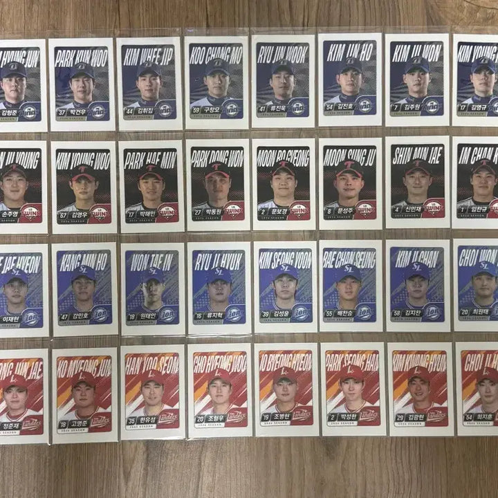 [BUNJANG] Lotte Wellfood KBO Full Set Collectible Stickers / 롯데웰푸드 KBO 띠부씰 전종팝니다
