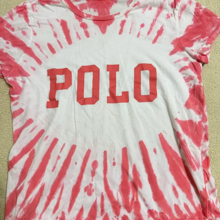 [BUNJANG] Polo Tie-Dye Short-Sleeve T-Shirt / 폴로 타이다이 반팔티