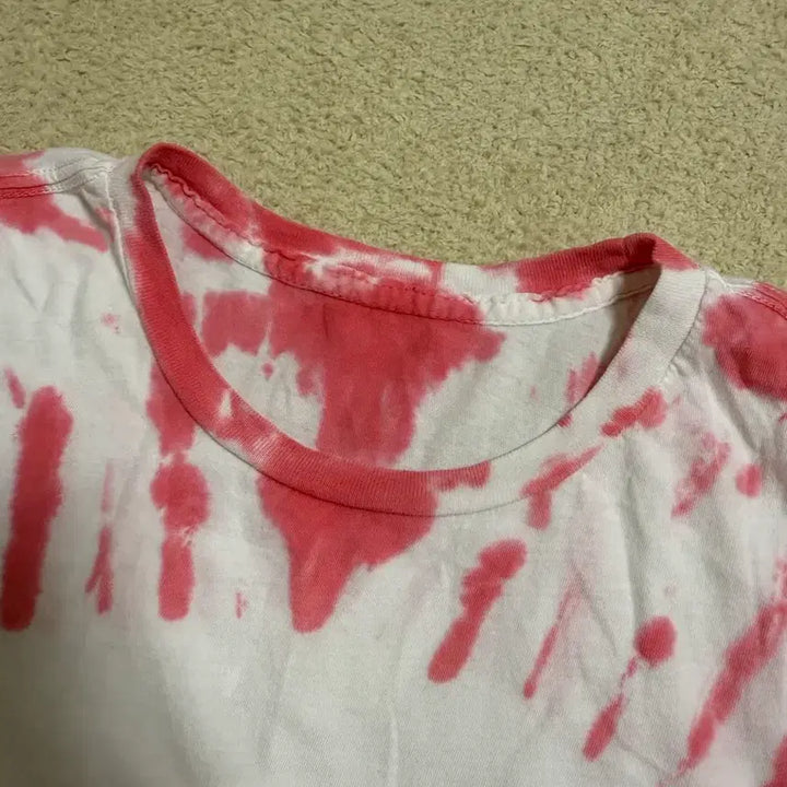 [BUNJANG] Polo Tie-Dye Short-Sleeve T-Shirt / 폴로 타이다이 반팔티