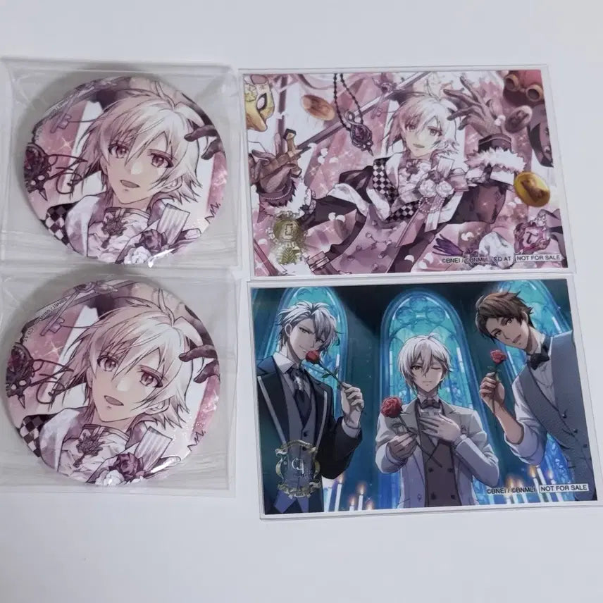 [BUNJANG] IDOLiSH7 Ten 10th Anniversary Can Badge Half Bromide Bundle Set / 아이나나 텐 10주년 캔뱃지 하프브로마이드