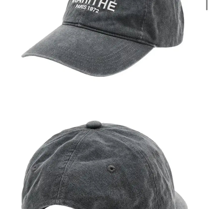 [BUNJANG] Marithe Francois Girbaud Denim Washing Logo Ball Cap Black / 마리떼 데님 모자