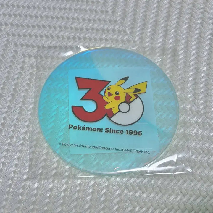[BUNJANG] Pokemon Pikachu 30th Anniversary Center Special Center Coin Case / 피카츄 30주년 코스터 중포센 특전 미개봉