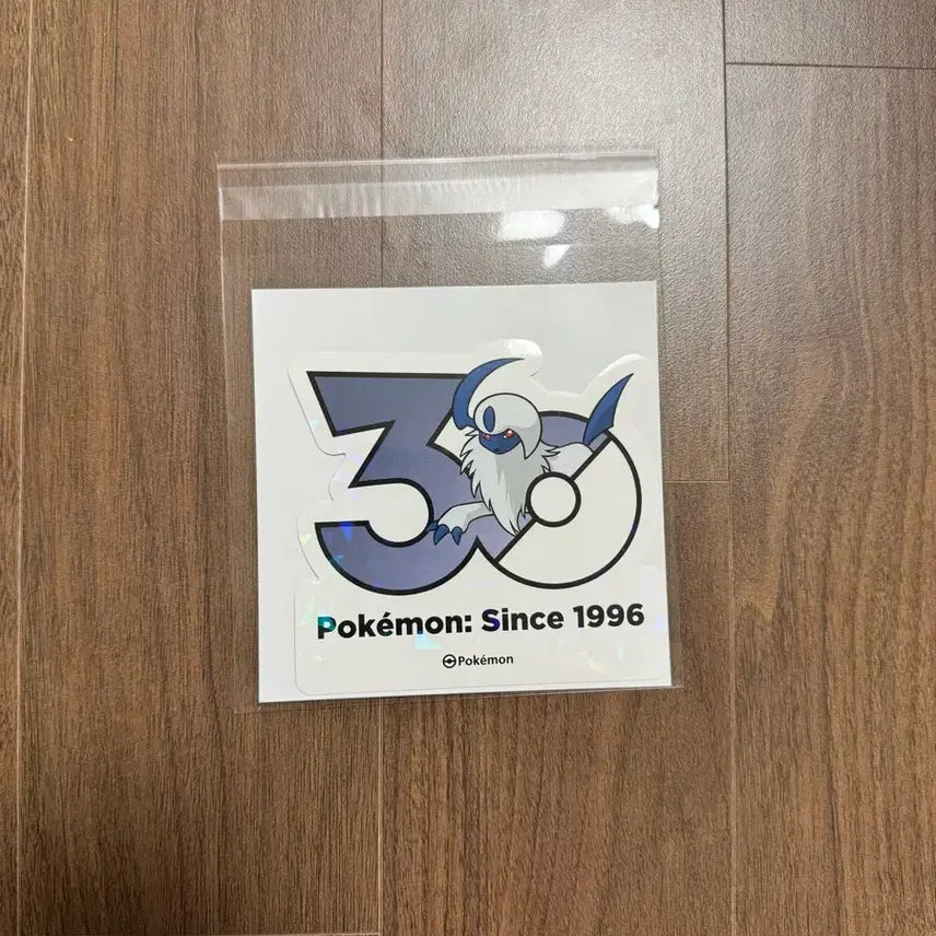 [SOLD OUT] 포켓몬 30주년 로고스티커 앱솔