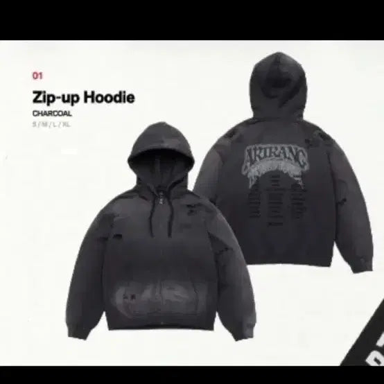 [BUNJANG] BTS Pop-up Zip-up Hoodie L / BTS 팝업 방탄소년단 집업후드 L