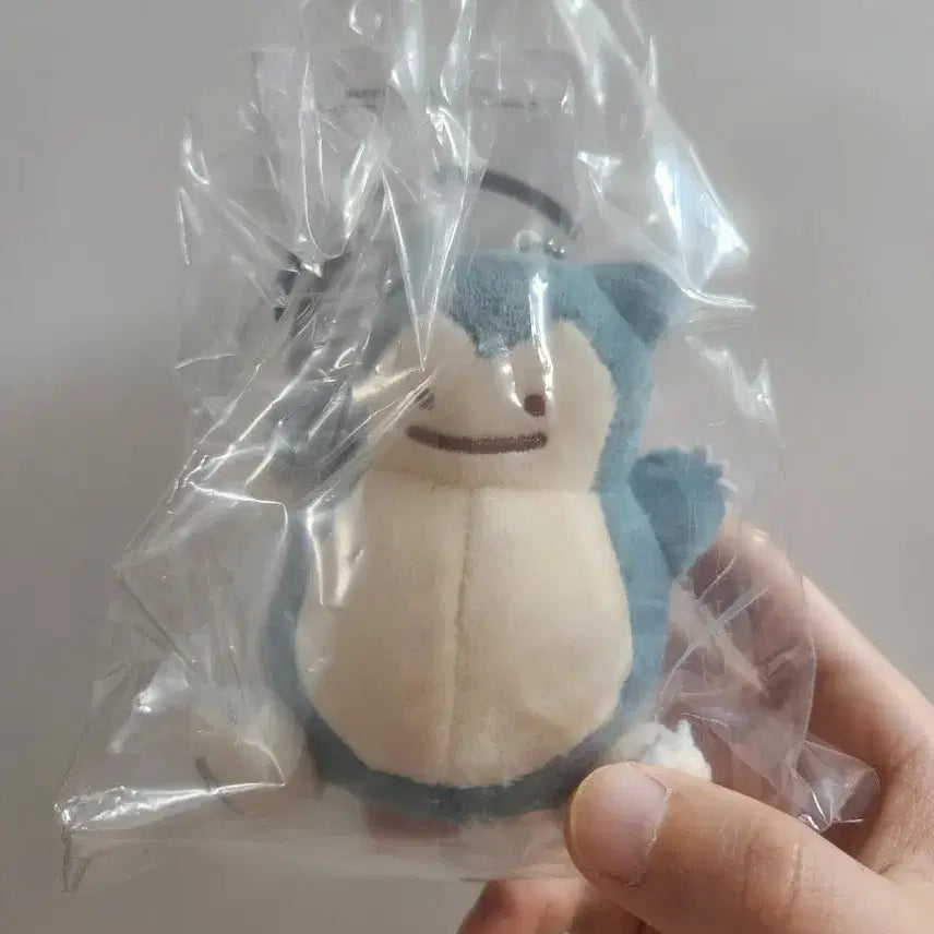 [BUNJANG] Official Pokémon Center Ditto Snorlax Doll Keychain / 메타몽 잠만보 인형 키링 공식 포켓몬 센터 인형