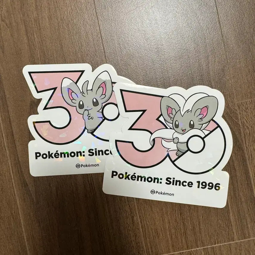 [SOLD OUT] 포켓몬 30주년 로고스티커 치라미 치라치노