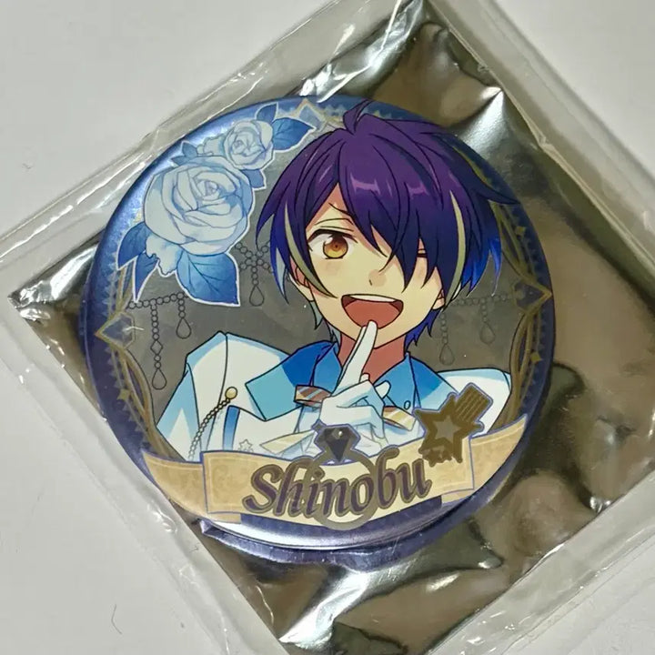 [BUNJANG] Ensemble Stars Sengoku Shinobu 3rd Anniversary White Suit Chinese Ver. Badge / 앙스타 센고쿠 시노부 3주년 백정장 중스타 뱃지