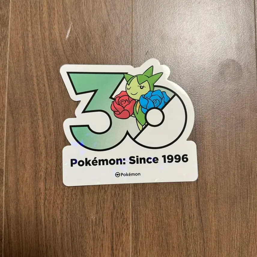 [SOLD OUT] 포켓몬 30주년 로고스티커 로젤리아
