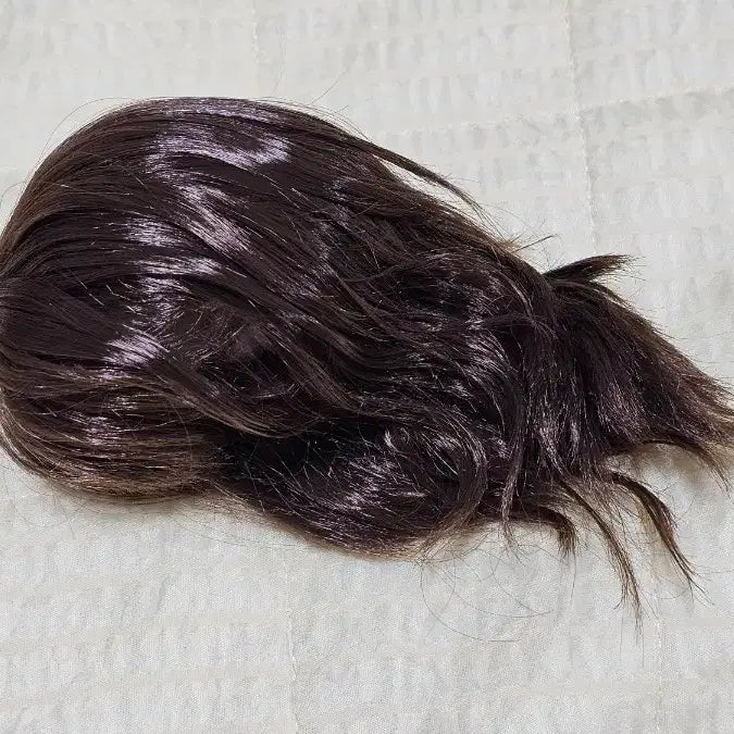 [BUNJANG] 8-9 inch Brown Mohair Wig for Ball-Jointed Dolls / 구체관절인형 8-9인치 브라운 모가발