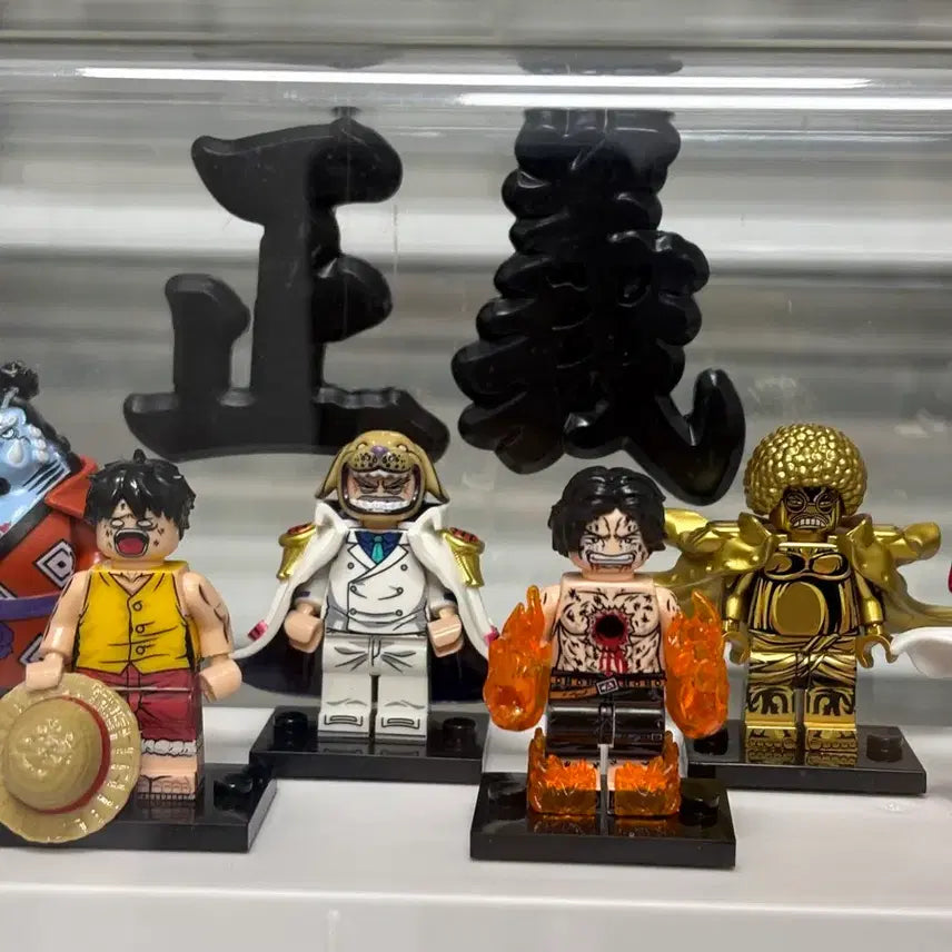 [BUNJANG] One Piece Marineford Custom Minifigure Bundle / 원피스 레고 / 정상전쟁 정의