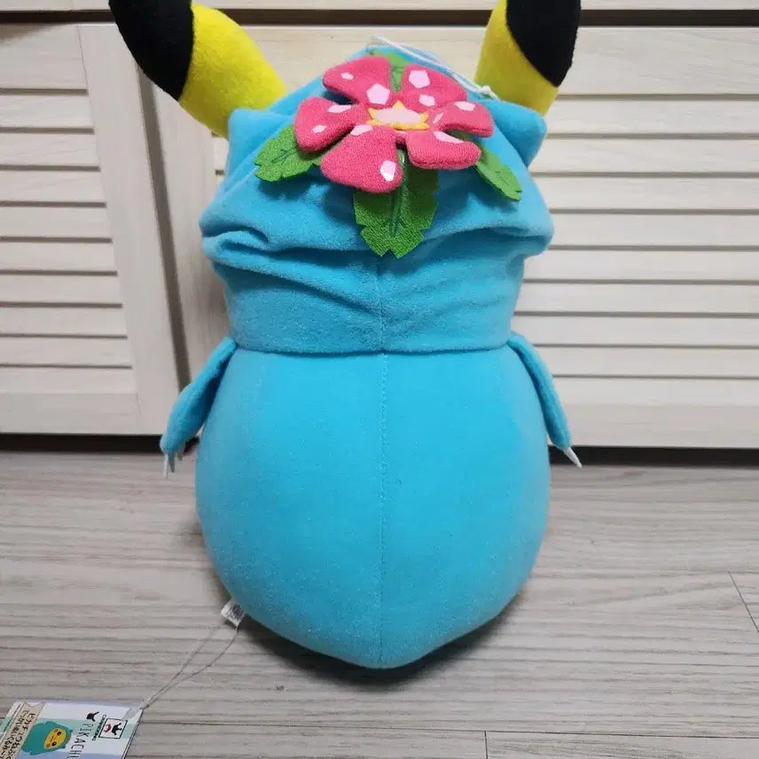 [BUNJANG] Banpresto Pokemon Bulbasaur Poncho Pikachu Plush (Medium) / 포켓몬스터 반프레스토 이상해꽃 판쵸침낭츄 피카츄 봉제중형인형