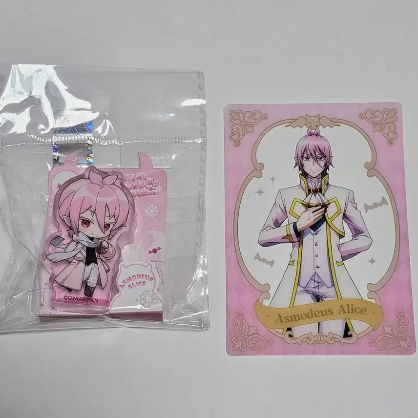 [BUNJANG] Arisu Aris Acrylic Crystal Card China IPSTAR Collaboration Cafe / 악입문 아리스 아크릴 코롯토 클리어카드 중국 ipstar 콜라보카페