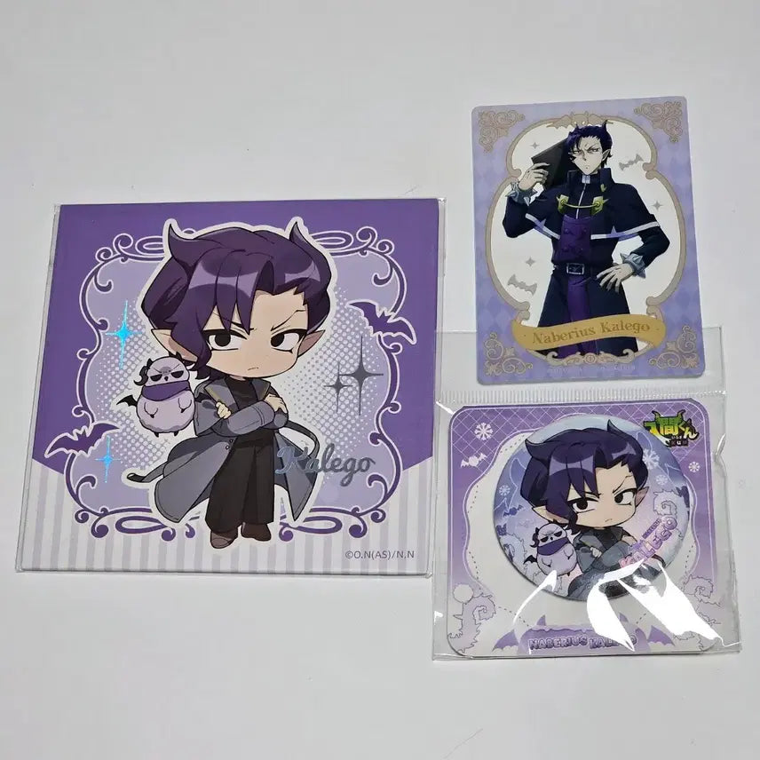 [BUNJANG] Akipunmon KAEGO Color Card Clear Card Can Badge Bundle Set / 악입문 카르에고 색지 클리어카드 캔뱃지 중국 ipstar 콜라보카페
