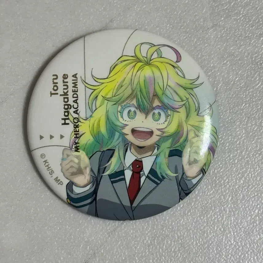 [BUNJANG] My Hero Academia Hagakure Toru Can Badge / 나히아 하가쿠레 캔 뱃지