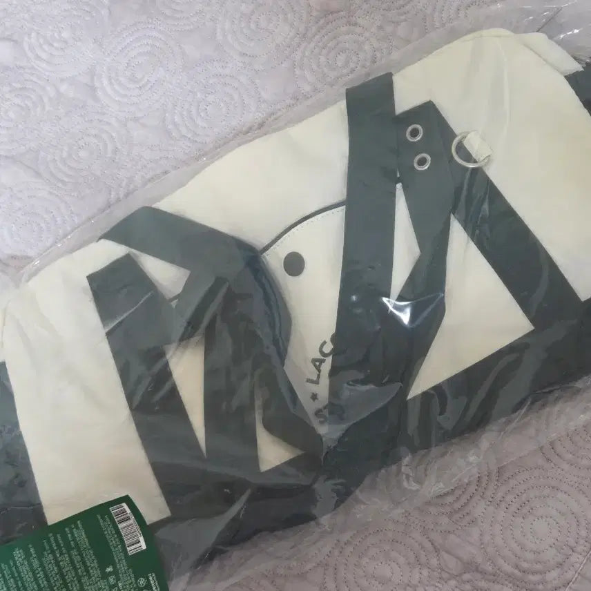 [BUNJANG] Lacoste x Starbucks Collaboration Multi Pouch Bag - Green / 라코스테 스타벅스 콜라보 멀티플백 그린