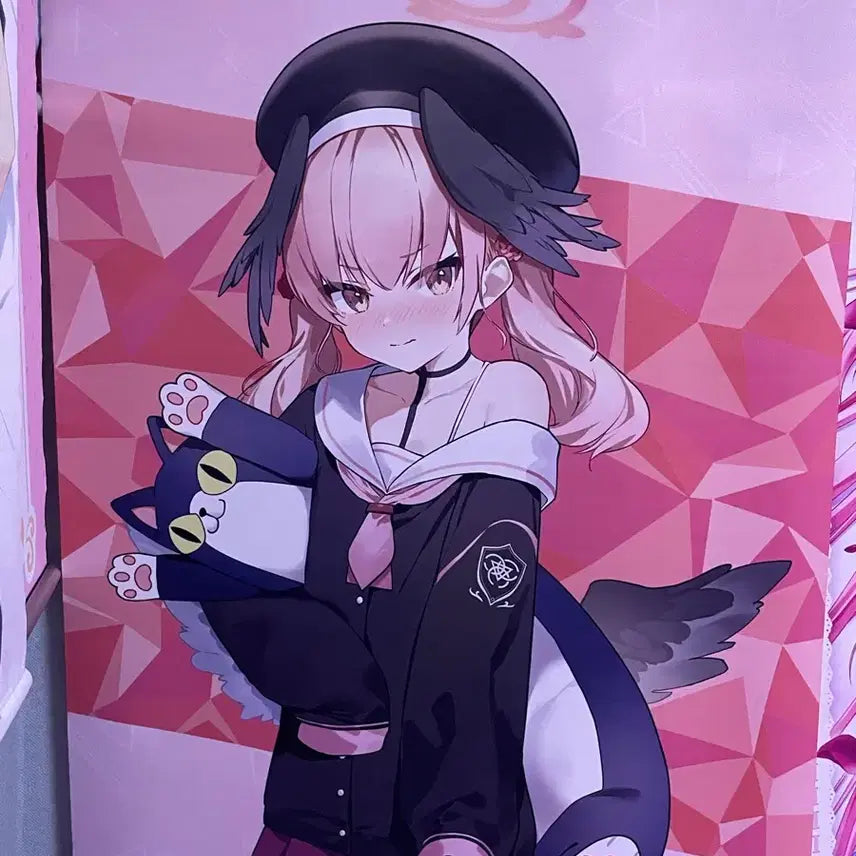 [BUNJANG] Blue Archive Koharu Official Tapestry &amp; Acrylic Set / 블루아카이브 코하루 공식 태피스트리 아크릴 일괄 미소녀 방꾸