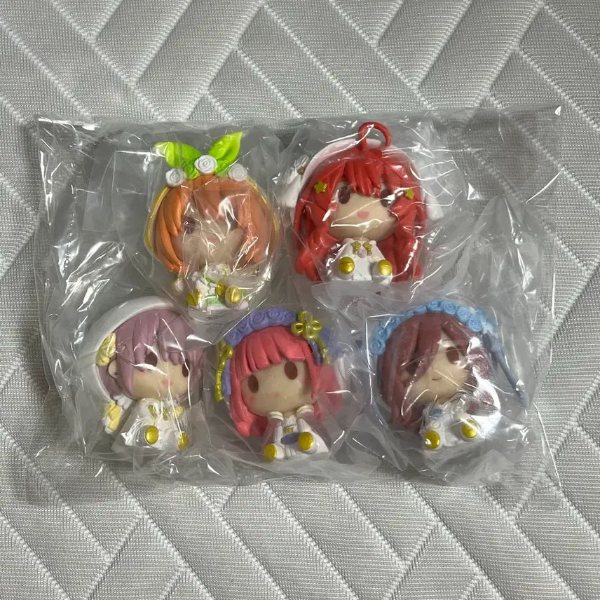 [BUNJANG] Ichiban Kuji The Quintessential Quintuplets "Happy Knot" Chokonokko Figure Set / 5등분의 신부 제일복권 이치방쿠지 행복의 매듭 초코노코 피규어 세트