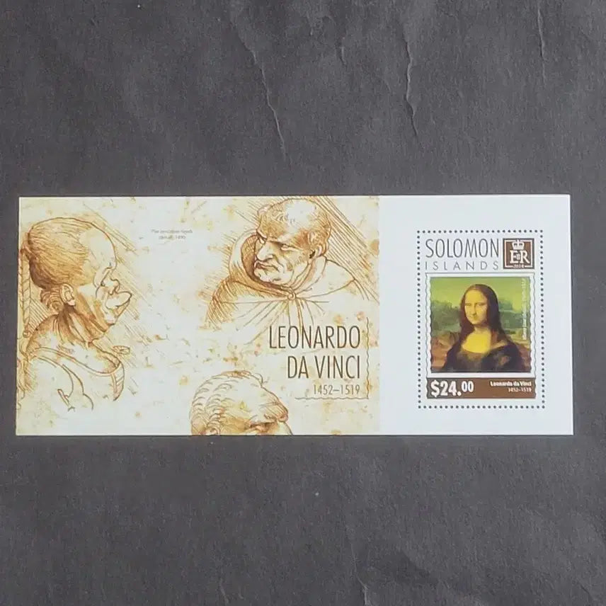 [BUNJANG] Leonardo Da Vinci Commemorative Stamp / 2014년 르네상스의 거장 레오나르드다빈치 헌정기념 우표Leonardo