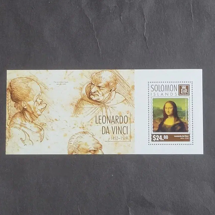 [BUNJANG] Leonardo Da Vinci Commemorative Stamp / 2014년 르네상스의 거장 레오나르드다빈치 헌정기념 우표Leonardo