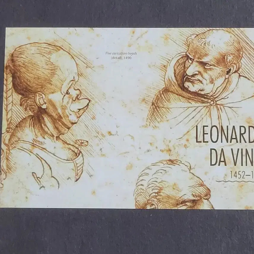 [BUNJANG] Leonardo Da Vinci Commemorative Stamp / 2014년 르네상스의 거장 레오나르드다빈치 헌정기념 우표Leonardo