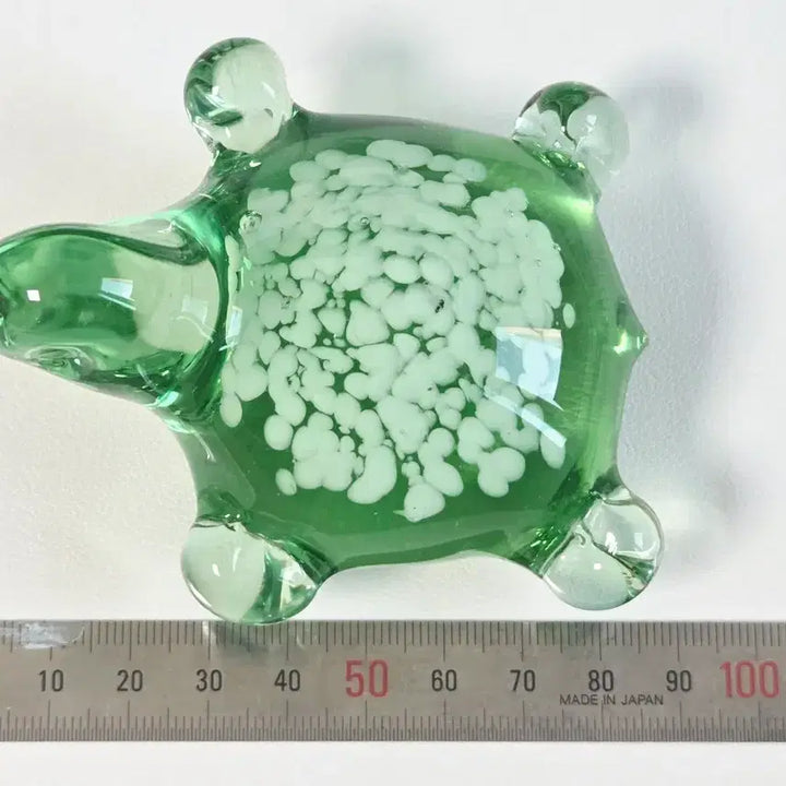 [BUNJANG] Handmade Sea Turtle Glass Paperweight / 바다거북이 유리 수공예 문진