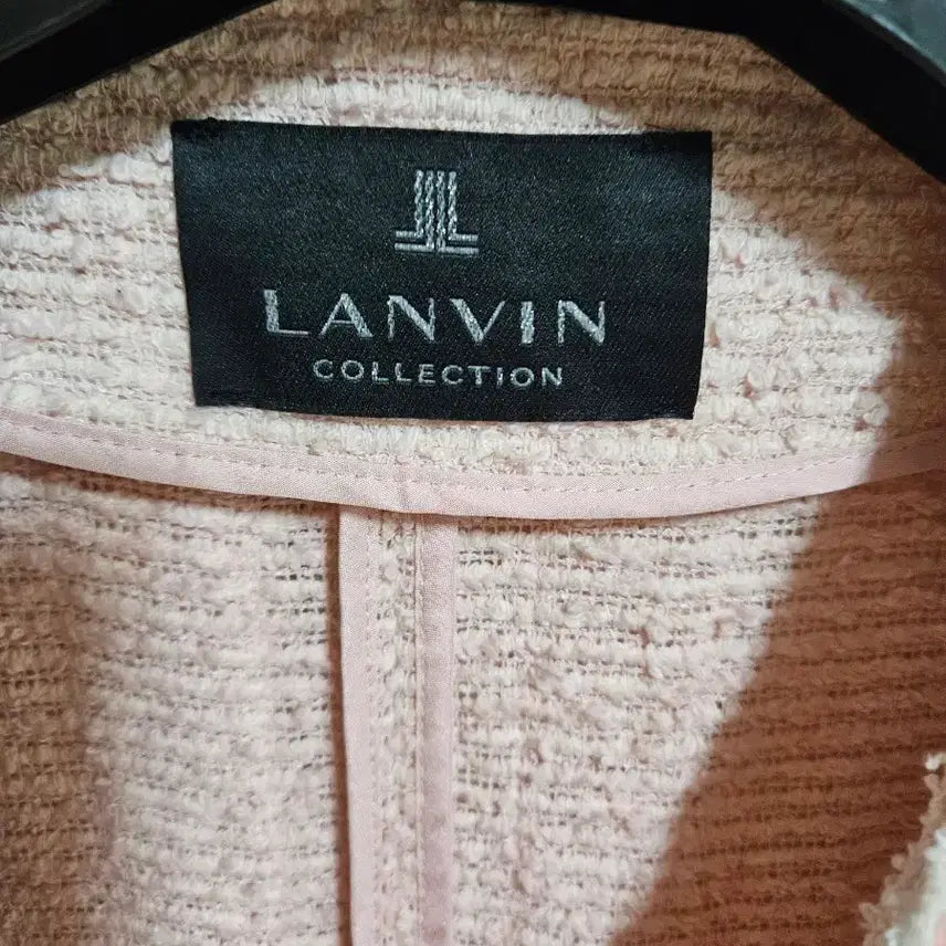 [BUNJANG] Lanvin Collection Boucle Vertical Half Sleeve Jacket / 랑방 컬렉션 부클 버티컬 하프 슬리브 자켓 88