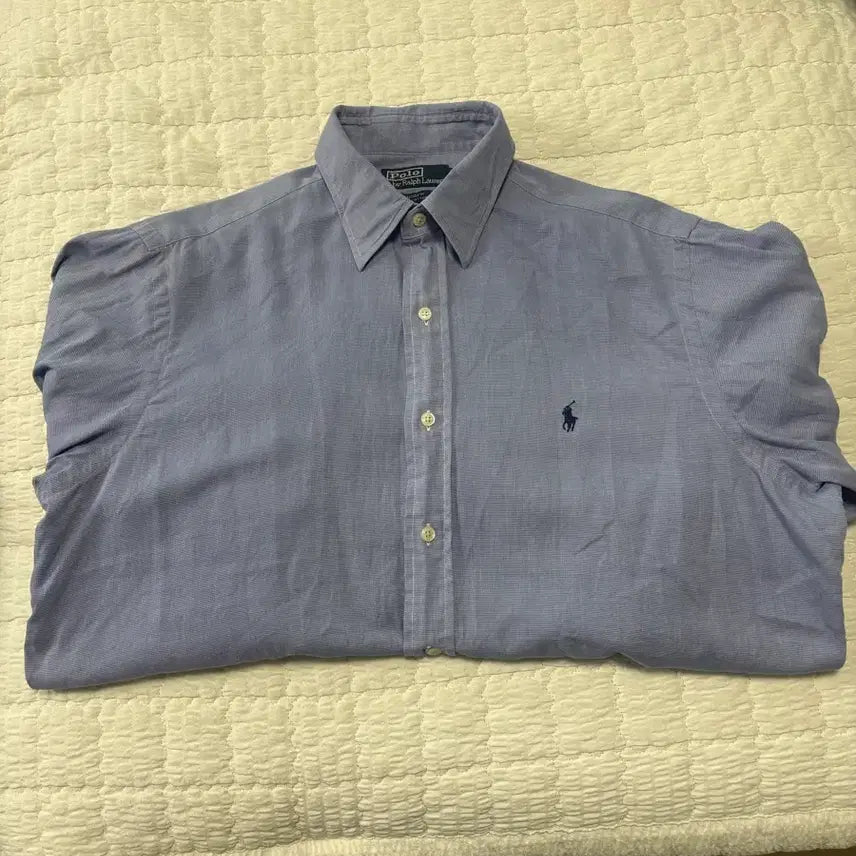 [BUNJANG] Polo Ralph Lauren Oxford Shirt Blue Size 105 / 폴로 랄프로렌 셔츠 블루