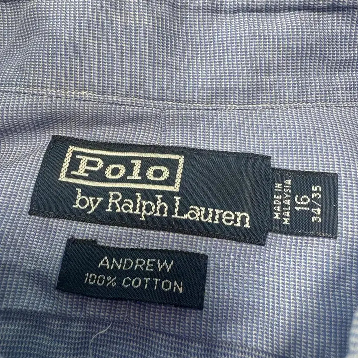 [BUNJANG] Polo Ralph Lauren Oxford Shirt Blue Size 105 / 폴로 랄프로렌 셔츠 블루