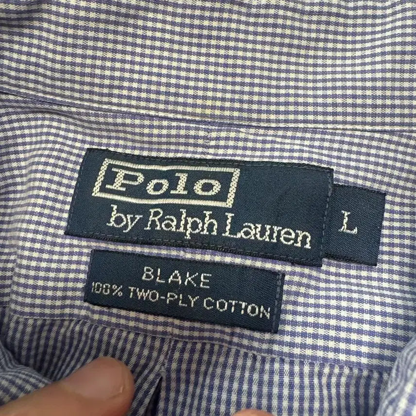 [BUNJANG] Polo Ralph Lauren Oxford Shirt Blake Fit L / 폴로 랄프로렌 옥스포드 셔츠 L 블레이크핏