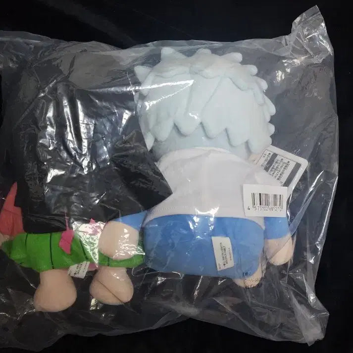 [BUNJANG] Hunter x Hunter Ichiban Kuji Prize A Killua &amp; Alluka Plush / 헌터헌터. 헌헌 굿즈 판매. 이치방쿠지 A상 키르아&amp;아르카 누이. 인형