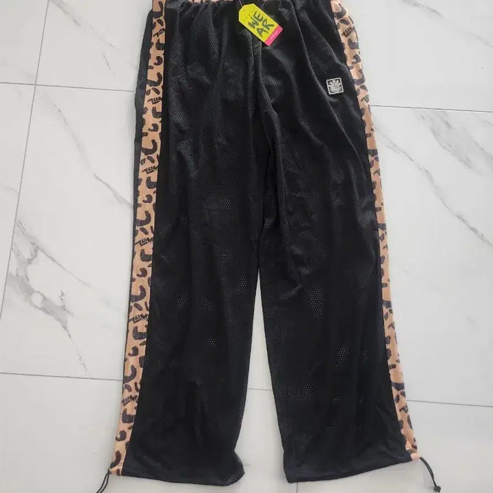 [BUNJANG] Zumba Leopard Print Mesh Cargo Pants / 줌바 바지