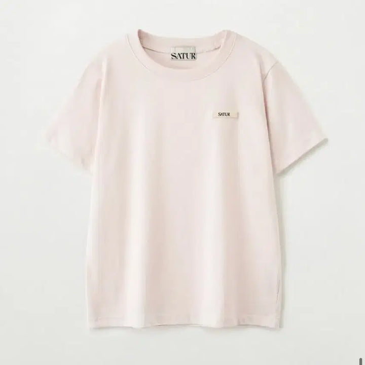 [BUNJANG] SAETER Supima Basic Crewneck Short Sleeve T-Shirt - Light Pink (M) / (새상품) 세터 수피마 베이직 크루넥 반팔 티셔츠