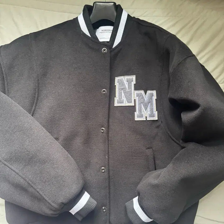 [BUNJANG] No Manual Varsity Jacket M / 노매뉴얼 바시티 자켓 m