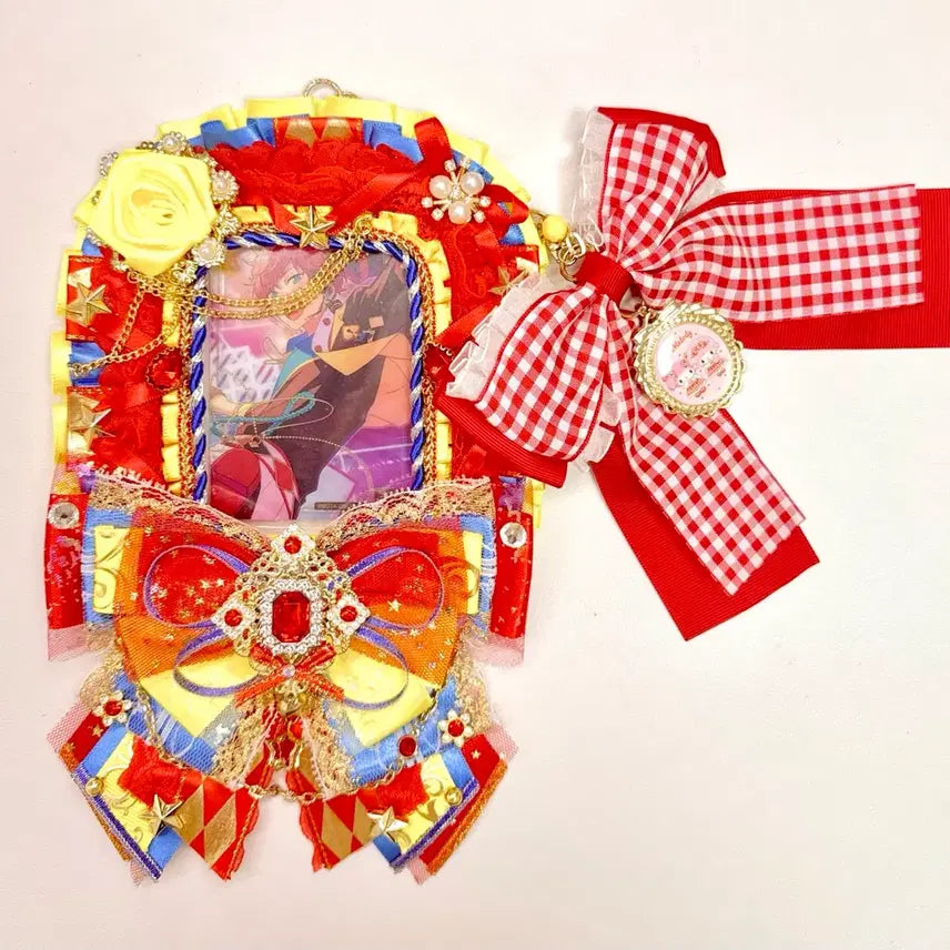 [BUNJANG] A3 Ita Bag Big Rosette Toploader Deco / 탑로더 탑꾸 레이스 A3이타백 빅 로제트 판매양도