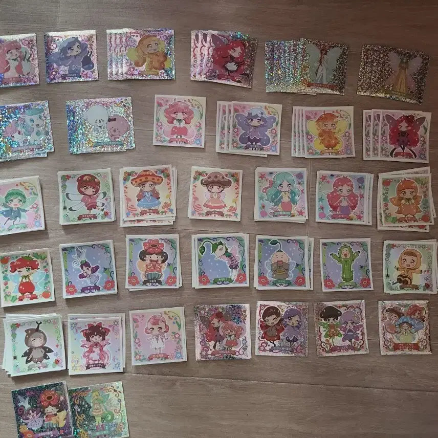 [BUNJANG] Fairy Friends Riruriru Sticker Collection Bundle Set / 일괄) 슾의요정 리루리루 페어리루 스티커 컬렉션 고전