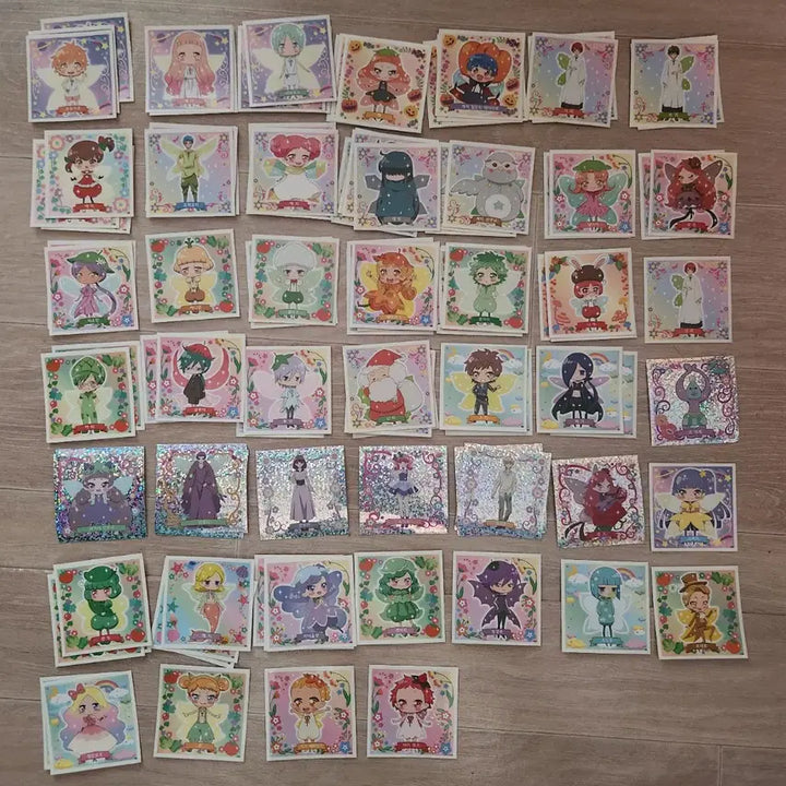 [BUNJANG] Fairy Friends Riruriru Sticker Collection Bundle Set / 일괄) 슾의요정 리루리루 페어리루 스티커 컬렉션 고전
