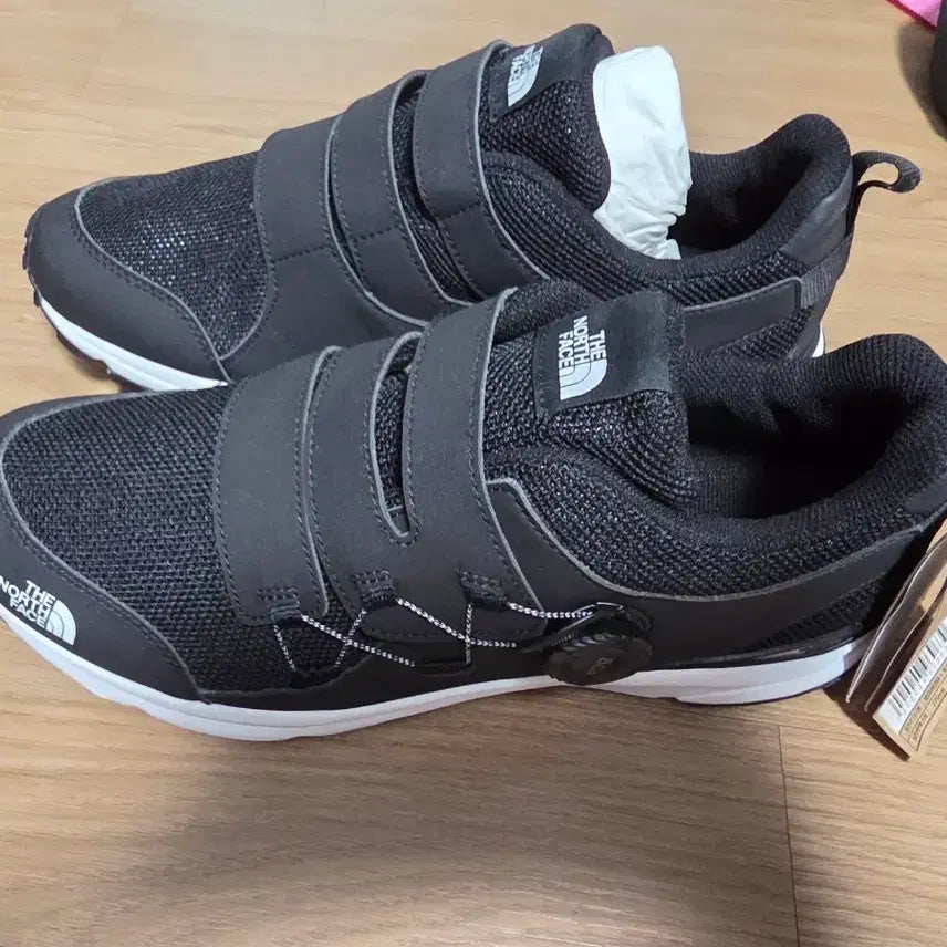 [BUNJANG] The North Face Boa Black Sneakers / 노스페이스 보아 블랙 운동화 새상품