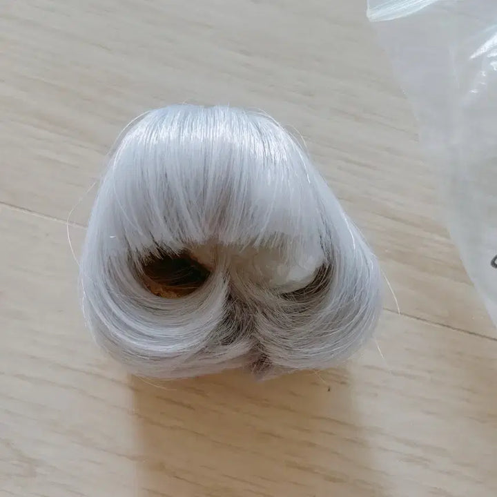 [BUNJANG] USD Doll Wig Purple Silver Short Bob / usd 인형가발 퍼플실버 색상 단발