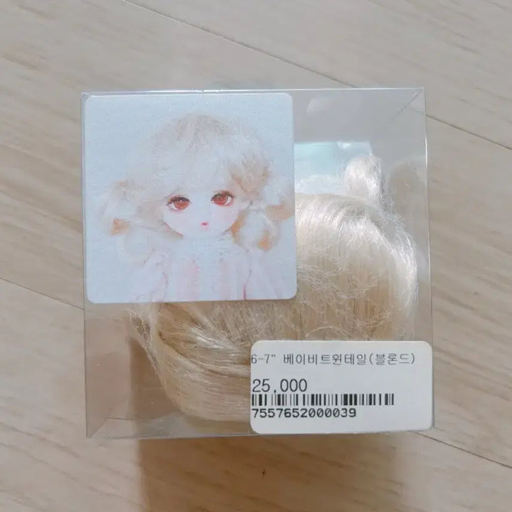 [BUNJANG] ChicaBi 6-7 inch Baby Twin Tail Wig (Blonde) / usd 치카비 가발 6-7인치 베이비 트윈테일 (블론드)
