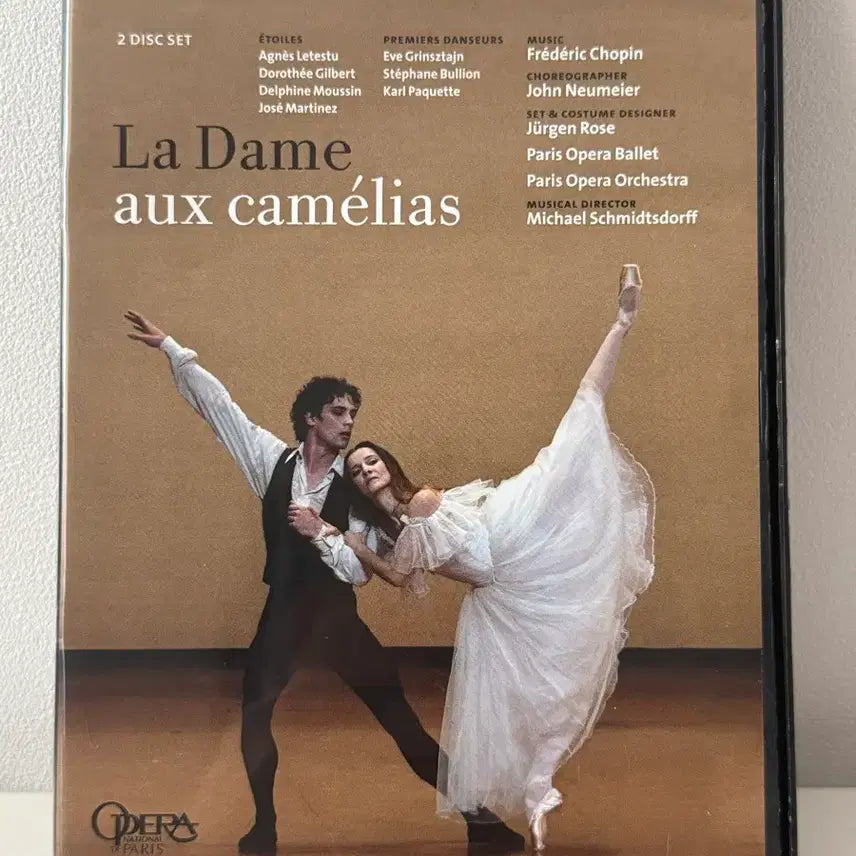 [BUNJANG] Paris Opera Ballet The Lady of the Camellias DVD / 카멜리아 레이디 파리오페라발레 DVD