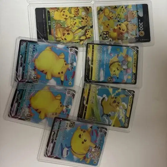 [BUNJANG] Pokemon Pikachu 25th Anniversary Card / 포켓몬 카드 피카츄 25주년
