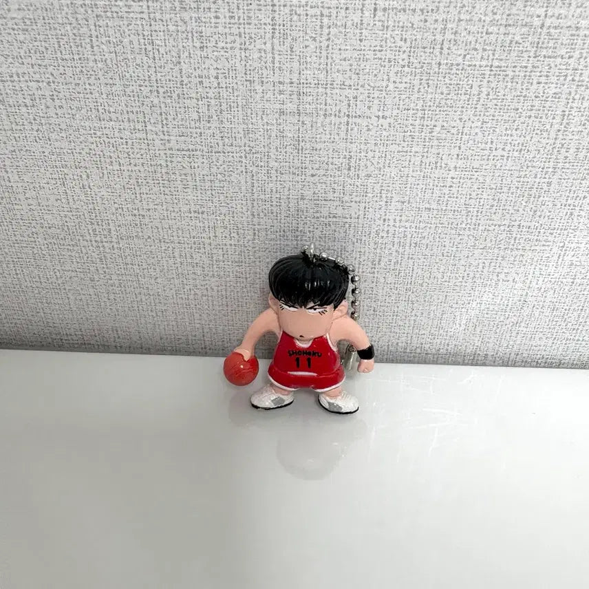 [BUNJANG] Slam Dunk Rukawa Kaede Figure Keychain / 슬램덩크 슬덩 서태웅 루카와 카에데 피규어 고전 키링