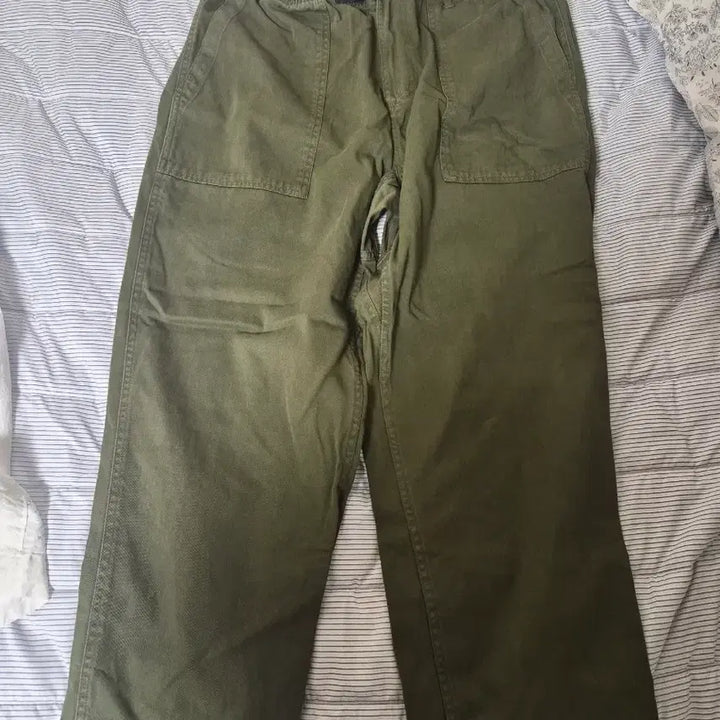 [BUNJANG] Gramicci Rouge Tapered Pants Olive / XL)그라미치 루즈테이퍼드 팬츠 올리브