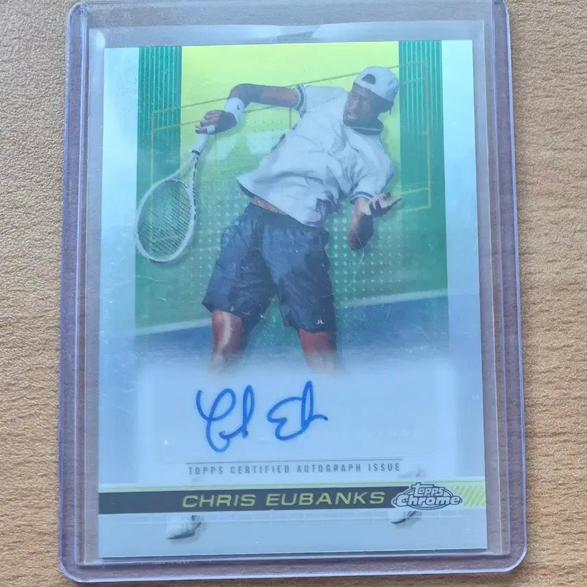 [BUNJANG] 2025 Topps Chrome Tennis Chris Eubanks Auto Card / 2025 탑스크롬 테니스 크리스 유뱅크스 오토 카드 판매