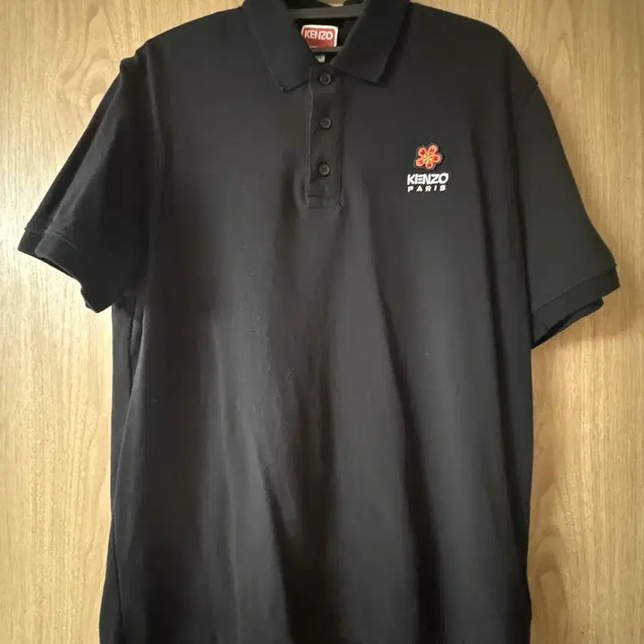 [BUNJANG] Kenzo Boke Flower Pique Polo Shirt / 겐조 보케 플라워 피케 폴로 셔츠
