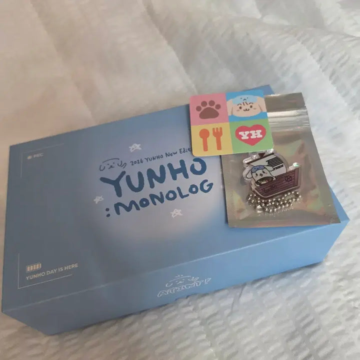 [BUNJANG] ATEEZ Yunho Birthday MD Full Set + Keychain + Sticker / 에이티즈 윤호생일md(풀세트)+키링+스티커