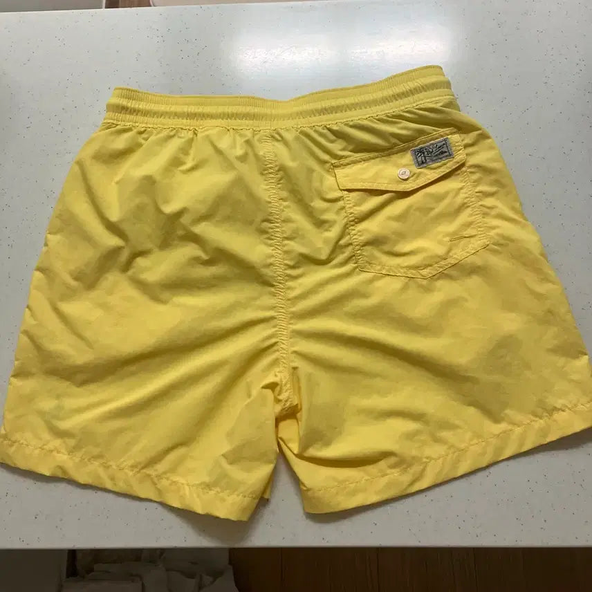 [BUNJANG] Polo Ralph Lauren Swim Pants Medium Yellow / 폴로 스윔 팬츠 m