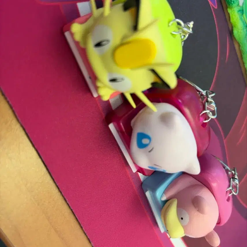 [BUNJANG] Polaroid Nyaong, Mew, Yadong Figure Set / 폴라로이드 냐옹, 뮤, 야돈 피규어