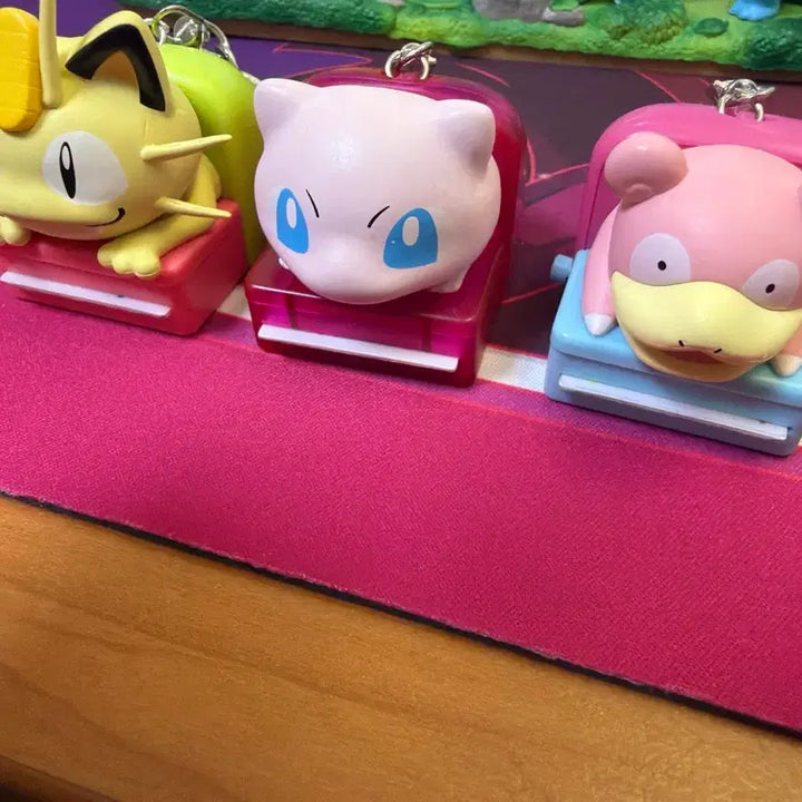 [BUNJANG] Polaroid Nyaong, Mew, Yadong Figure Set / 폴라로이드 냐옹, 뮤, 야돈 피규어